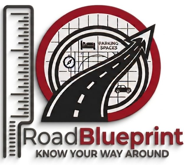 Road blueprint logo